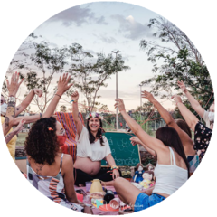 Chá de bênçãos — serviço de doula com Beatriz Ferreira